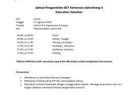 Informasi Pengambilan BST Kemensos Gelombang II